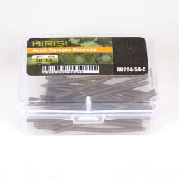 Hirisi 20pcs Carp Fishing Soft Rubber Anti Tangle Sleeves Carp Fishing Inline Lead Tube Fishing Terminal Tackle AH204