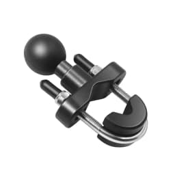 Motorcycle Handlebar 1 Inch Ball Ram Mount Support for Round Tube Rail Bicycle Base Action Camera Mobile Phone GPS Monitor Mount