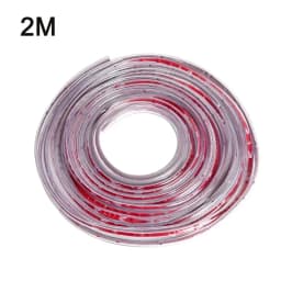 1/2pcs Car Door Edge Rubber Scratch Protector Strips Car Styling Mouldings Protection Side Doors Adhesive Scratch Tools 2M/5M