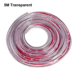 1/2pcs Car Door Edge Rubber Scratch Protector Strips Car Styling Mouldings Protection Side Doors Adhesive Scratch Tools 2M/5M