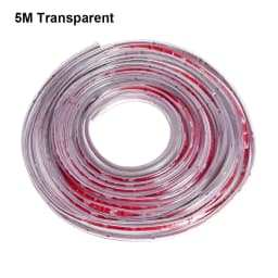 1/2pcs Car Door Edge Rubber Scratch Protector Strips Car Styling Mouldings Protection Side Doors Adhesive Scratch Tools 2M/5M