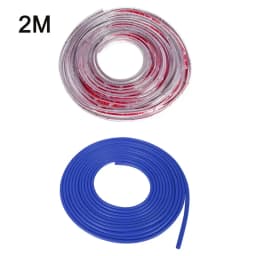 1/2pcs Car Door Edge Rubber Scratch Protector Strips Car Styling Mouldings Protection Side Doors Adhesive Scratch Tools 2M/5M