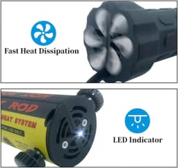 1100W Magnetic Induction Heater Kit Heat Rusty Screw Nut Remove Bolt Buster Tool