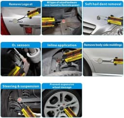 1100W Magnetic Induction Heater Kit Heat Rusty Screw Nut Remove Bolt Buster Tool