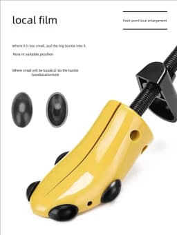 1 Piece Shoe Stretcher Shoe Trees Adjustable Length Width for Men and Women