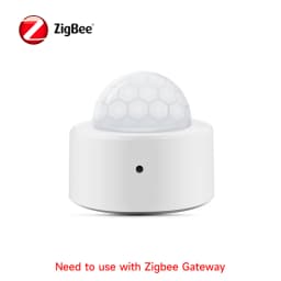 Tuya Zigbee PIR Motion Sensor Human Body Infrared Detection Smart Home Security Alarm Detector Works with Alexa Google Assistant