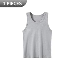 1/3-Piece Men's Short-Sleeved Plain-Color Summer Sports T-Shirt For Young People Comfortable For Home Use Multi-Functional