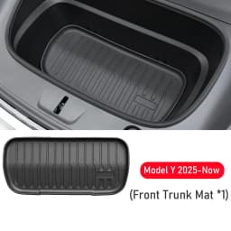 For Tesla Model Y Juniper 2025 2026 Front Rear Trunk Mats Cargo Mat Liner Seat Back Cover Pads All Weather Interior Accessories