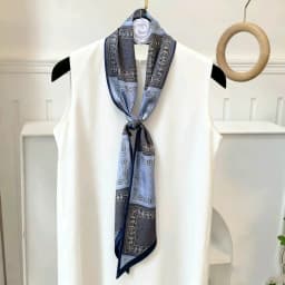 New Long Silk Scarf Women Luxury Paisley Print Headband Soft Satin Scarves Hands Bag Ribbon Foulard Hijab Neckerchief Headband