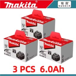 100% Original Makita 18V Tool Battery, 6.0Ah Stable Power Output,for Makita 18V LXT Series Power Tool Replace The Battery