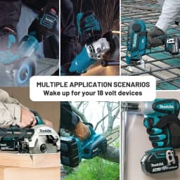 100% Original Makita 18V Tool Battery, 6.0Ah Stable Power Output,for Makita 18V LXT Series Power Tool Replace The Battery