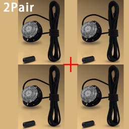 Fashion Swivel Buckle Laces Automatic Shoelace Without Ties Kids Adult Sneakers No Tie Shoe Laces Shoe Accessories 1Pair/2Pair