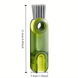 Three-In-One Cup Lid Brush Thermos Cup Gap Cleaning Artifact U-Shaped Cup Mouth Special Cleaning Brush