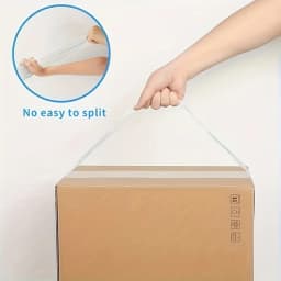 YITAPE Heavy Duty Transparent Packing Tape 48mm*66Y Strong Adhesive Shipping Tape for Carton Sealing Moving 1/3/6 Rolls Set