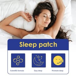 48pcs/Pack Sleep Patches Natural Sleeping Insomnia Relief Patch Herbal Medical Improve Insomnia Stickers