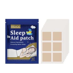 48pcs/Pack Sleep Patches Natural Sleeping Insomnia Relief Patch Herbal Medical Improve Insomnia Stickers