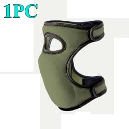 Heavy Duty Knee Pads Thick Foam Dual Strap Adjustable Breathable For Tile Laying Floor Scrubbing Mechanical Work Yoga Outdoor