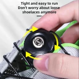 Adjustable Automatic Buckle Rope Universal Adults Kids Quick Stretching Lock Lazy Laces Sneaker ShoeLaces Shoe Accessories