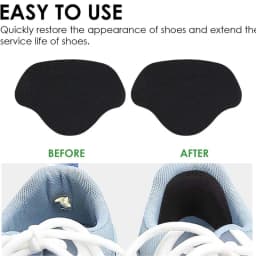 6PCS Shoe Heel Repair Patch Kit Self Adhesive Inside Shoe Patches Holes Leather Heel Pads Shoe Glue Sole Repair Shoe Repair Glue