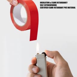 Self Adhesive Electrical Insulating PVC Tape Heat Resistant Wire Protection Tapes Temperature Resistant Electric Insulation Tap