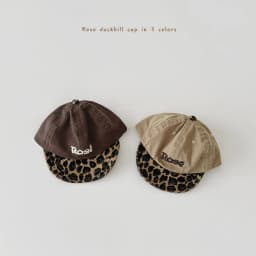 2026 New Ins Style Baby Baseball Cap Spring Fall Leopard Print Toddler Hat Soft Visor Fashion Cap for 1-4 Year Kid Boys Girls