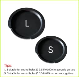 Acoustic Guitar Sound Hole Cover Classical Noise Reduction, Buster Muffler, Prevent Feedback for Guitars Accessories
