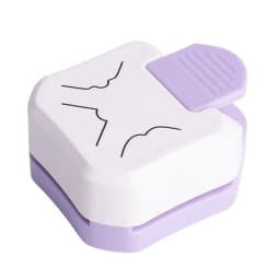 1pc 3-in-1 Corner Cutter, Paper Edge Cutter, Suitable for Paper Crafts, Scrapbooking and Photo Making.