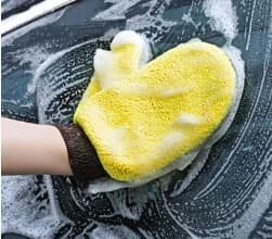 Electric Bicycle Car cleaning microfiber, 1/2-piece set scratch free and lint free, high-quality lint microfiber car wash gloves