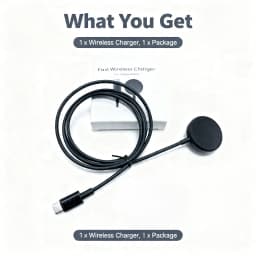 Magnetic Wireless Charger for Samsung Galaxy Watch 8/7/6Classic/5/5 Pro/4/3/Active2 USB-A/C Smart Watch Charging Cable Dock