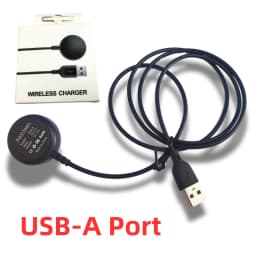 Magnetic Wireless Charger for Samsung Galaxy Watch 8/7/6Classic/5/5 Pro/4/3/Active2 USB-A/C Smart Watch Charging Cable Dock