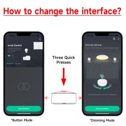 Tuya Wireless Smart Knob, Zigbee Protocol, Tuya Gateway Required, App Dimming & Scene Control, Z2M Supported for Smart Home