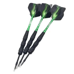3pcs Metal High-grade Black Needle Darts 20g Professional Competition Training Green Carved Darts Entertainment