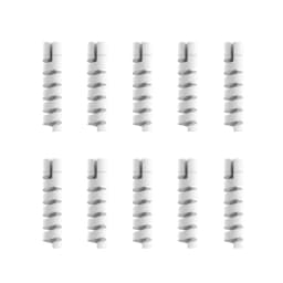10PCS Spiral Cable Protector Winder Soft Silicone Cable Winder Clip Saver Cover For Android Phone Mouse Earphone Wire Protection