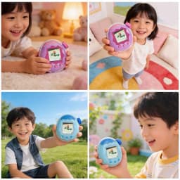 1Piece Clear Protective Case for Tamagotchi Paradise Shockproof Cover Skin Shell Waterproof Replacement Shell Parts Dustproof
