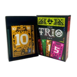 1 Box Strategic Card Board Game TRIO Card Game Fun Games 3-6 Players Board Game Deck For Christmas and Halloween