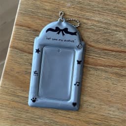 Ins Style Kpop Star Card Protection Cover Keychain Pendant 3inch Idol Photo Card Holder Bus Card Case