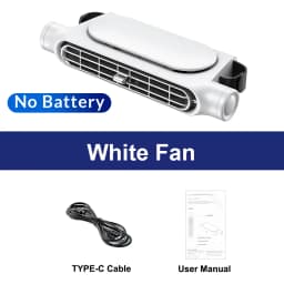 Car Seat Cooling Fan 3 Speed Adjustable 5V USB Car Headrest Cooling Air Fan Car Seat Fan for Front Rear Car Interior Accessories