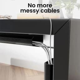 1PC Channel Desk Cable Organizer Cable Management Accessories White Cable Protecter No Drilling Under Desk Management Tray