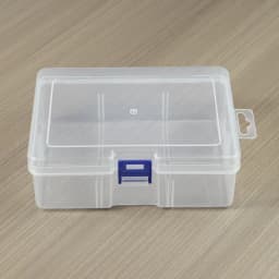 PP Six-section Empty Box with No Insert Plastic Box for Toy Parts Accessories Packaging Desktop Data Cable Storage Box