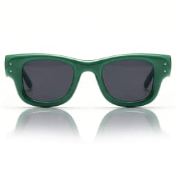 Rocky RB4940 Puffer Square Sunglasses Basic Classic Brand Black Lens Sunglasses UV400