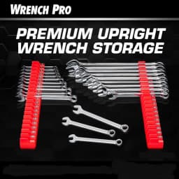 Hardware Tool Wrench Storage Rack Wall Mount Multifunctional Wrench Spanner Sorter Holders Tray Good Compatibility