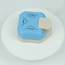 3-in-1 Corner Rounder Punch R4/R7/R10mm, Round Corner Cutter Trimmer for Card Making Scrapbook Paper Craft