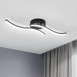 Modern LED Ceiling Light,12W LED Ceiling Lamp,Indoor Acrylic Ceiling Lighting,6500K Cool White Light for Bedroom,Living Room