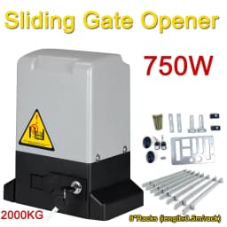 550W/370W/750W Electric Sliding Gate Opener AC Motor Gate Automatic Door Operators Heavy Duty Garage Door Opener Kit 2000KG