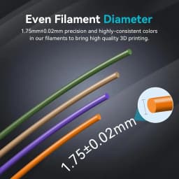 SUNLU Pla Plus 3D Filament 1.75mm Good Toughness Multicolor Neatly Wound PLA+ Filaments for FDM 3D Printing Materials 5KG