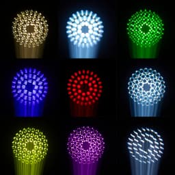 LED 300W Beam Moving Head 14R Spot Cleaning Gobo 48 Rotating Prisms High Power Stage Light DMX Strobe Effect Spotlight For Bar