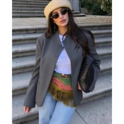 Women's Autumn Blazers Blouse 2026 New Fashion Young Women's Elegant Travel Holiday Jackets Spring Street Sarm Blazers Jackets
