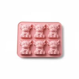 Highland Cow Ice Cube Mold Highland Cow Silicone Tray Cute 3D Ice for WhiskeyCocktails Beer & Drinks Reusable Silicone Molds
