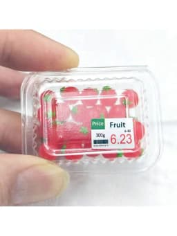 1pc Dollhouse Miniature Vegetables & Fruits: 1/6, 1/12 Scale Realistic Fresh Food, Supermarket Shopping,Decoration Model