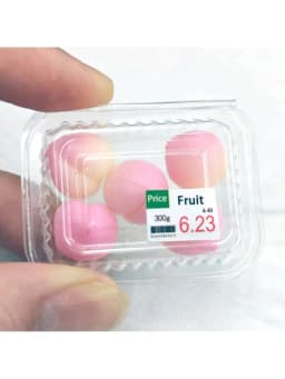 1pc Dollhouse Miniature Vegetables & Fruits: 1/6, 1/12 Scale Realistic Fresh Food, Supermarket Shopping,Decoration Model